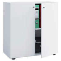 AKTENSCHRANK 70/74/39 cm  - Weiss, Basics, Holzwerkstoff (70/74/39cm) - MID.YOU