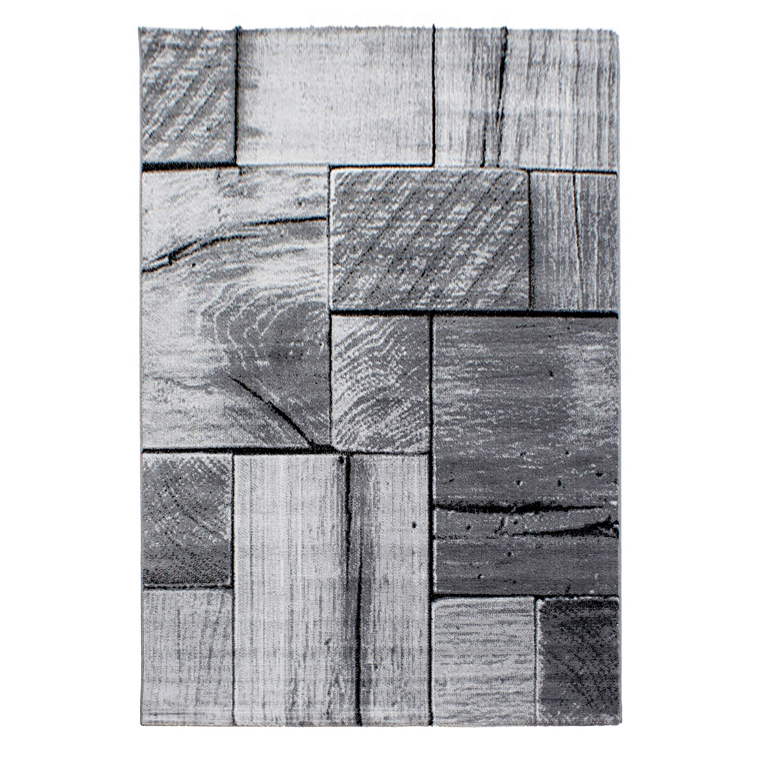Ayyildiz Flachwebeteppich Parma Schwarz 280x370 cm