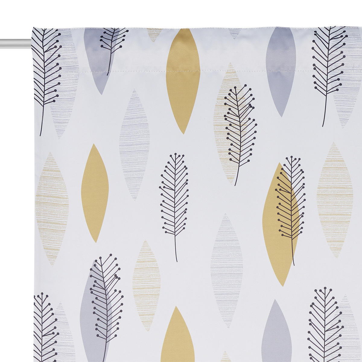 ZATEMŇOVACÍ ZÁVĚS, black-out (nepropouští světlo), 135/245 cm - žlutá, Konvenční, textil (135/245cm) - Esposa