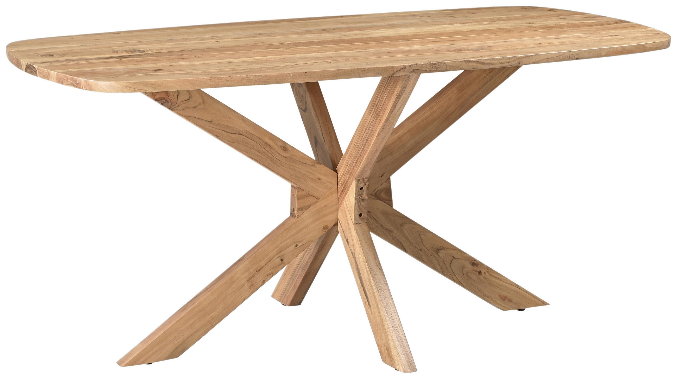 MID.YOU JEDÁLENSKÝ STÔL, akácia, farba akácie, 160/85/76 cm