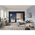 BETT 120/200 cm in Kaschmir - Kaschmir/Anthrazit, KONVENTIONELL, Holzwerkstoff/Metall (120/200cm) - Xora