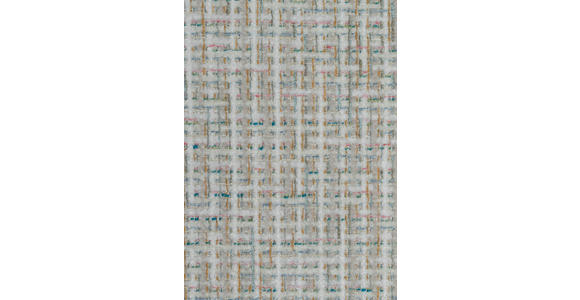 ARMLEHNSTUHL in Eisen Chenille - Beige/Schwarz, MODERN, Textil/Metall (59,5/87,5/62,5cm) - Novel