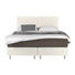 BOXSPRINGBETT Jersey 140/200 cm INKL. Matratze, Topper - Beige/Alufarben, Design, Textil (140/200cm) - Carryhome BOXSPRINGBETT Jersey 140/200 cm INKL. Matratze, Topper - Beige/Alufarben, Design, Textil (140/200cm) - Carryhome