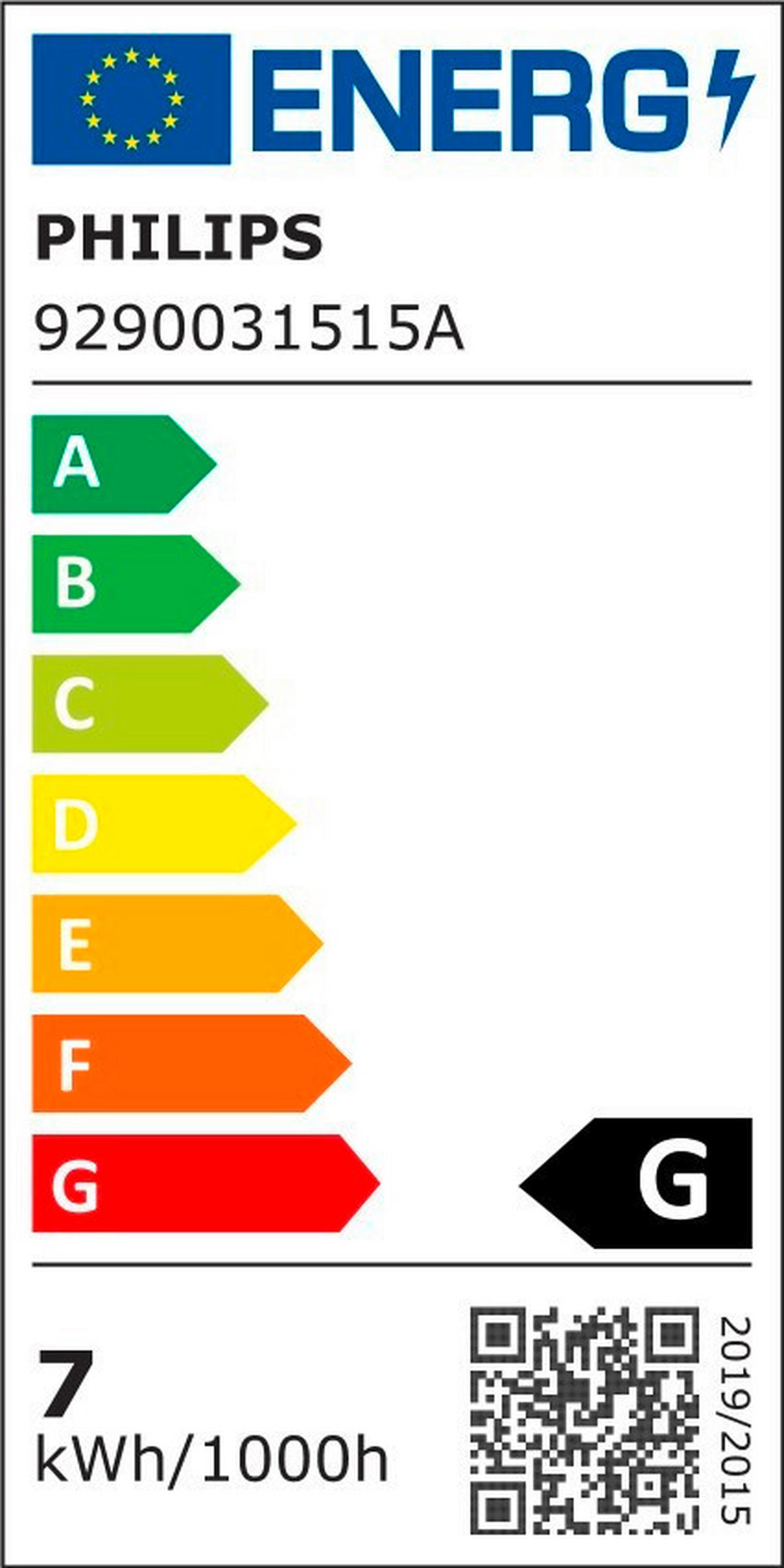 LED-LEUCHTMITTEL   E27 6,8 W  - Schwarz, Basics, Glas (7,2/16,8/7,2cm) - Philips HUE