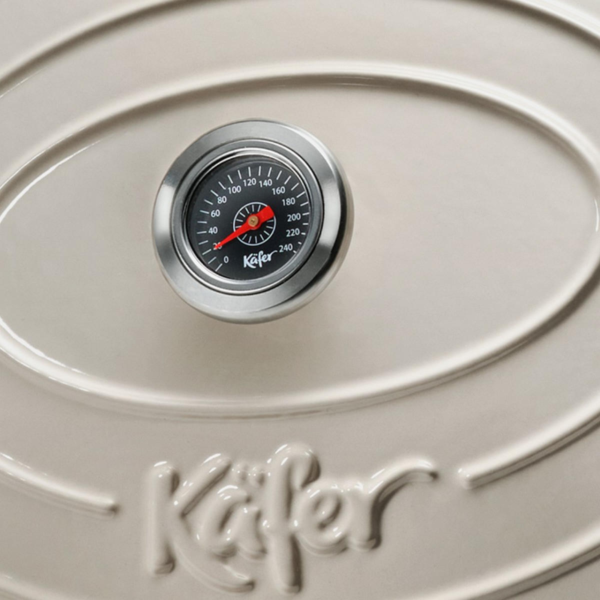 PECSENYESÜTŐ  - krémszínű, Basics, fém (6,7l) - Käfer