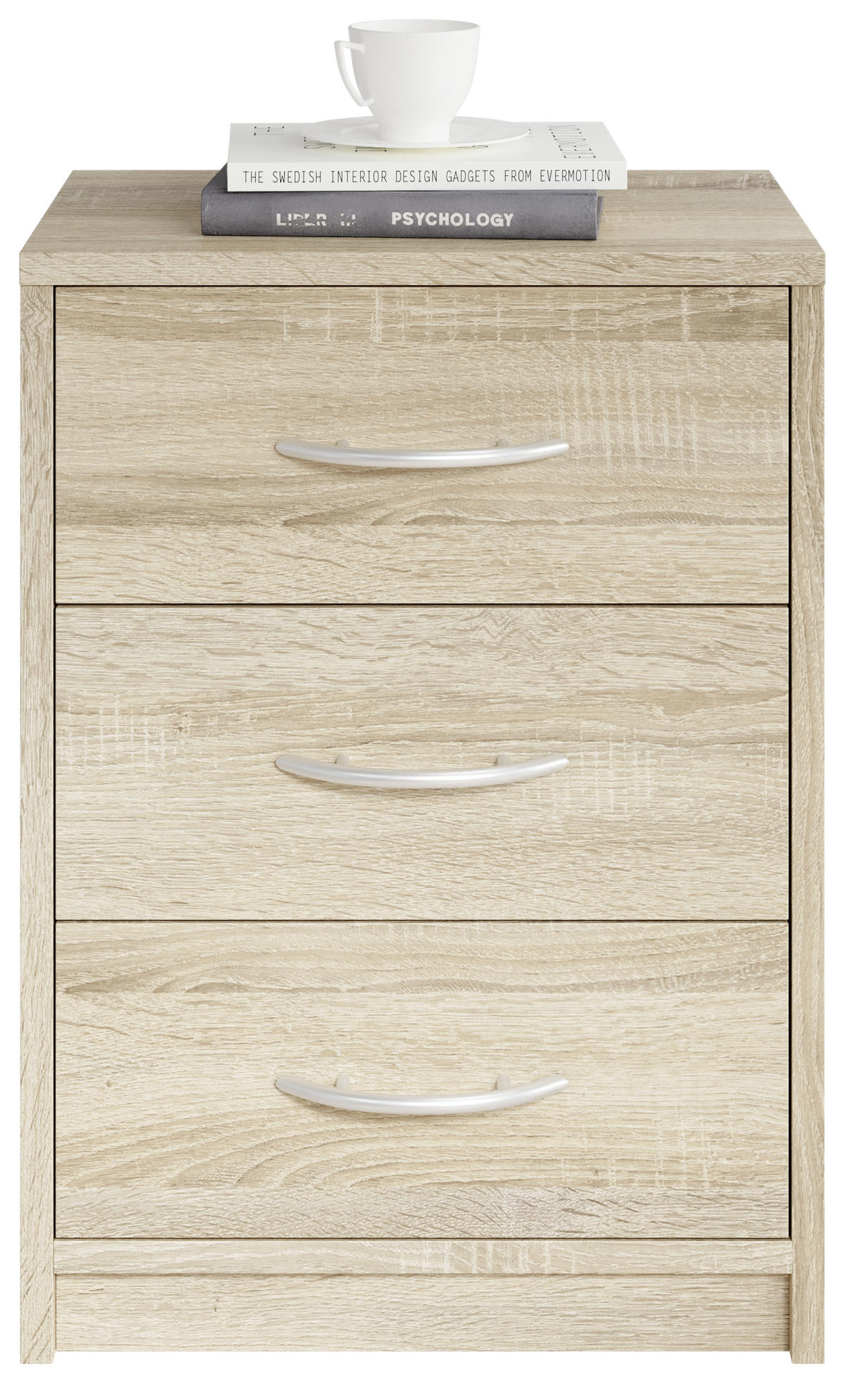 NACHTSCHRANK 38,5/54/28,2 cm  - Sonoma Eiche, Basics (38,5/54/28,2cm) - P & B
