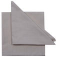 SERVIETTE  45/45 cm   - Weiß, Basics, Textil (45/45cm) - Novel