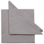 SERVIETTE  45/45 cm   - Weiß, Basics, Textil (45/45cm) - Novel