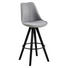 BARHOCKER Flachgewebe Schwarz, Hellgrau - Hellgrau/Schwarz, Design, Holz/Textil (48/112/56cm) - Carryhome BARHOCKER Flachgewebe Schwarz, Hellgrau - Hellgrau/Schwarz, Design, Holz/Textil (48/112/56cm) - Carryhome