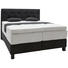 BOXSPRINGBETT 180/200 cm in Dunkelgrau - Dunkelgrau/Schwarz, KONVENTIONELL, Holz/Textil (180/200cm) - Elegando BOXSPRINGBETT 180/200 cm in Dunkelgrau - Dunkelgrau/Schwarz, KONVENTIONELL, Holz/Textil (180/200cm) - Elegando