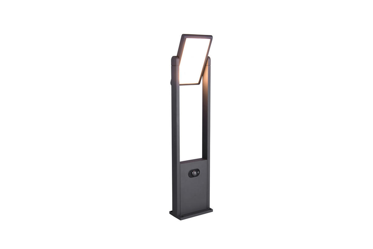 VÄGLAMPA - antracit, Design, metall (61/15,5/20cm) - Trio Leuchten