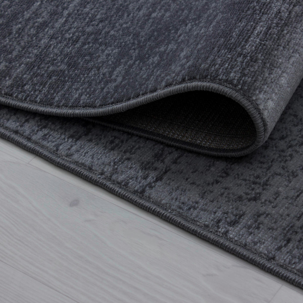 WEBTEPPICH 80/150 cm Plus 8002 Grau  - Grau, Trend, Textil (80/150cm) - Novel