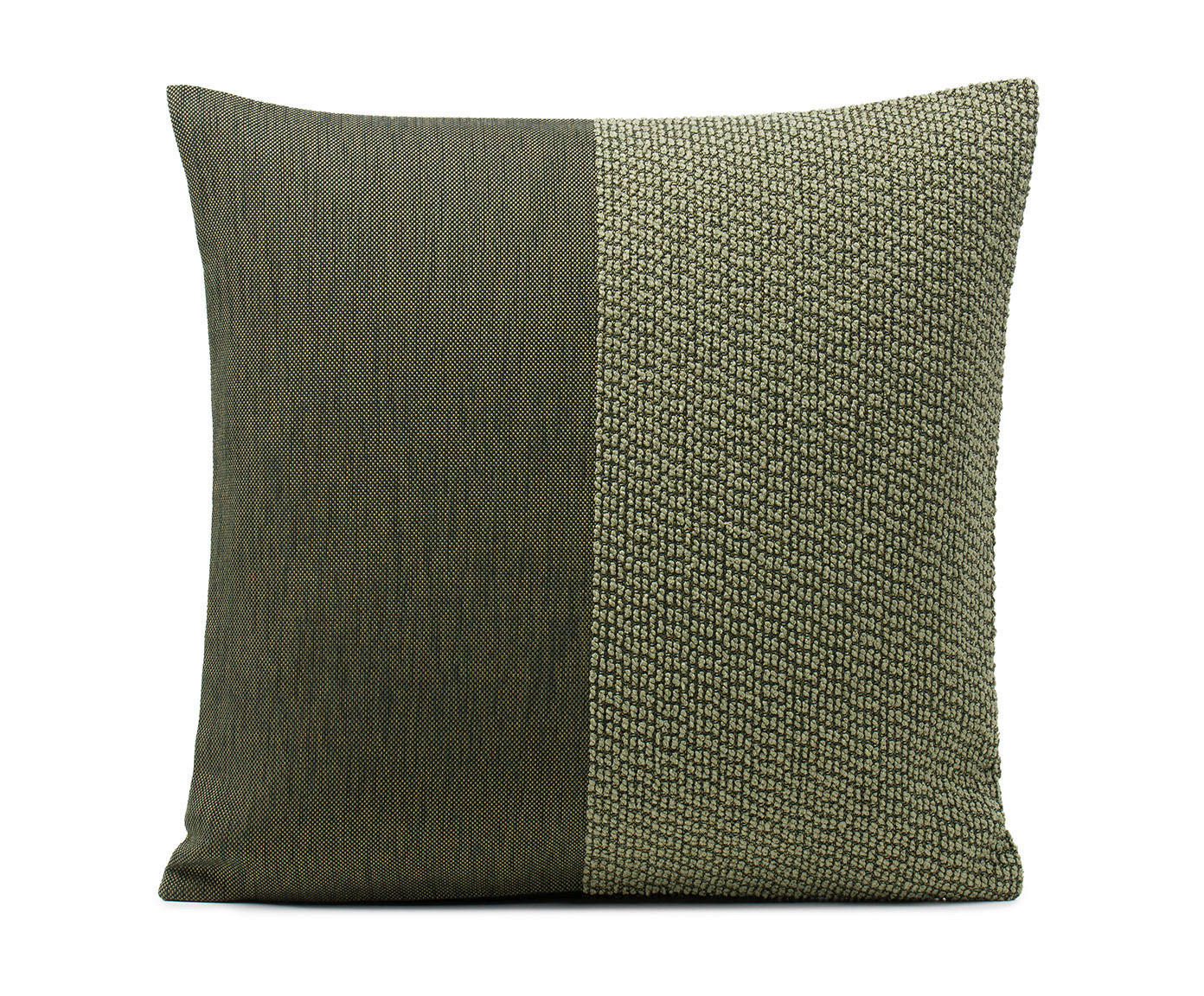 DEKORAČNÍ POLŠTÁŘ 40/40 cm - tmavě zelená, Design, textil (40/40cm) - Novel