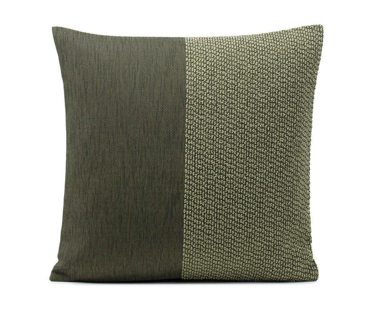 DEKORAČNÝ VANKÚŠ 40/40 cm - tmavozelená, Design, textil (40/40cm) - Novel