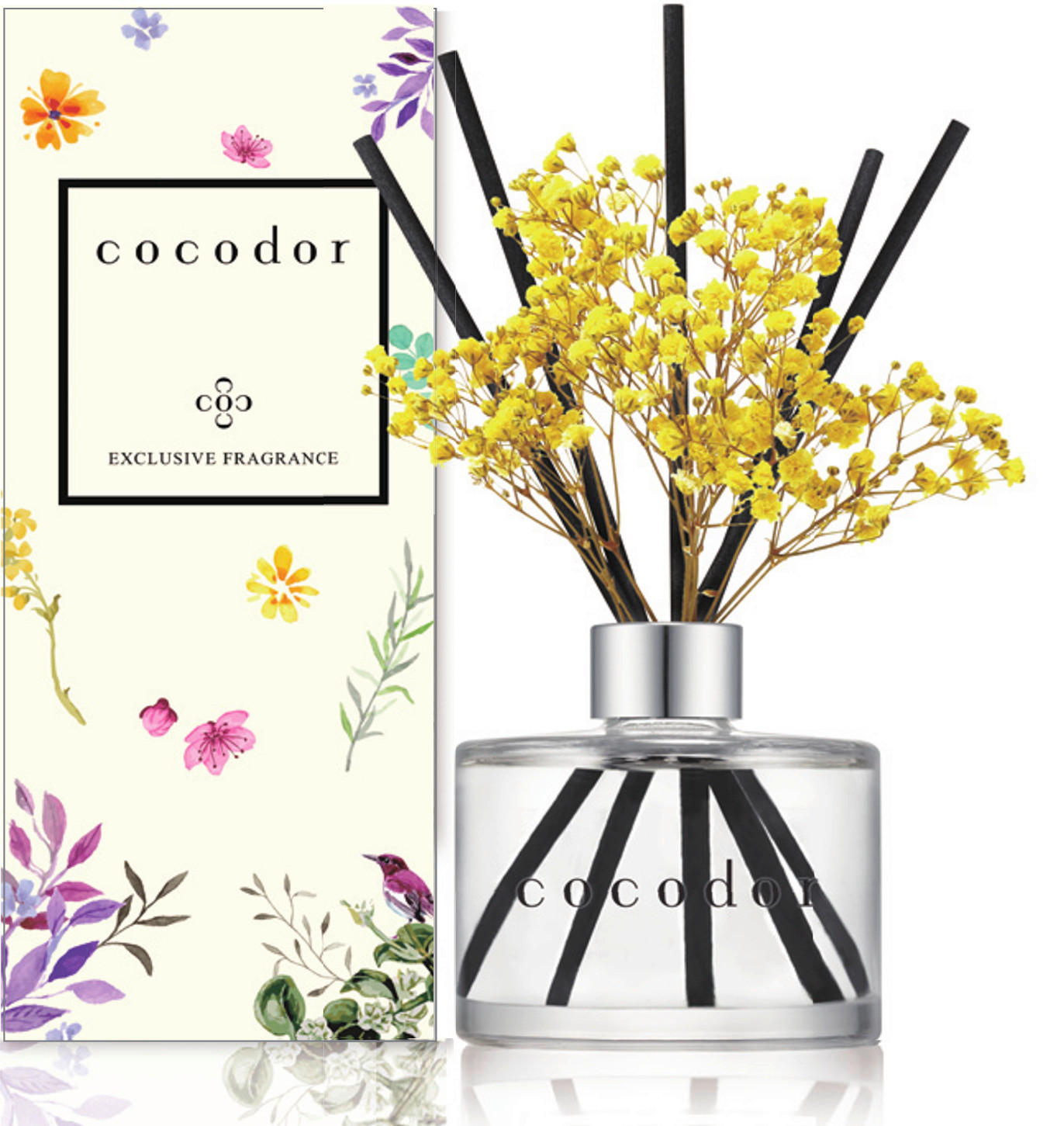 DIŠAVA ZA PROSTOR Cocodor  - Basics, steklo (7,5/20,5/7,5cm)