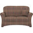 SITZGARNITUR Webstoff Braun - Braun, LIFESTYLE, Holz/Textil (194/89/84cm) - Elegando