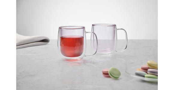 KAFFEEGLAS - Rosa, KONVENTIONELL, Glas (8/10,4cm) - Novel