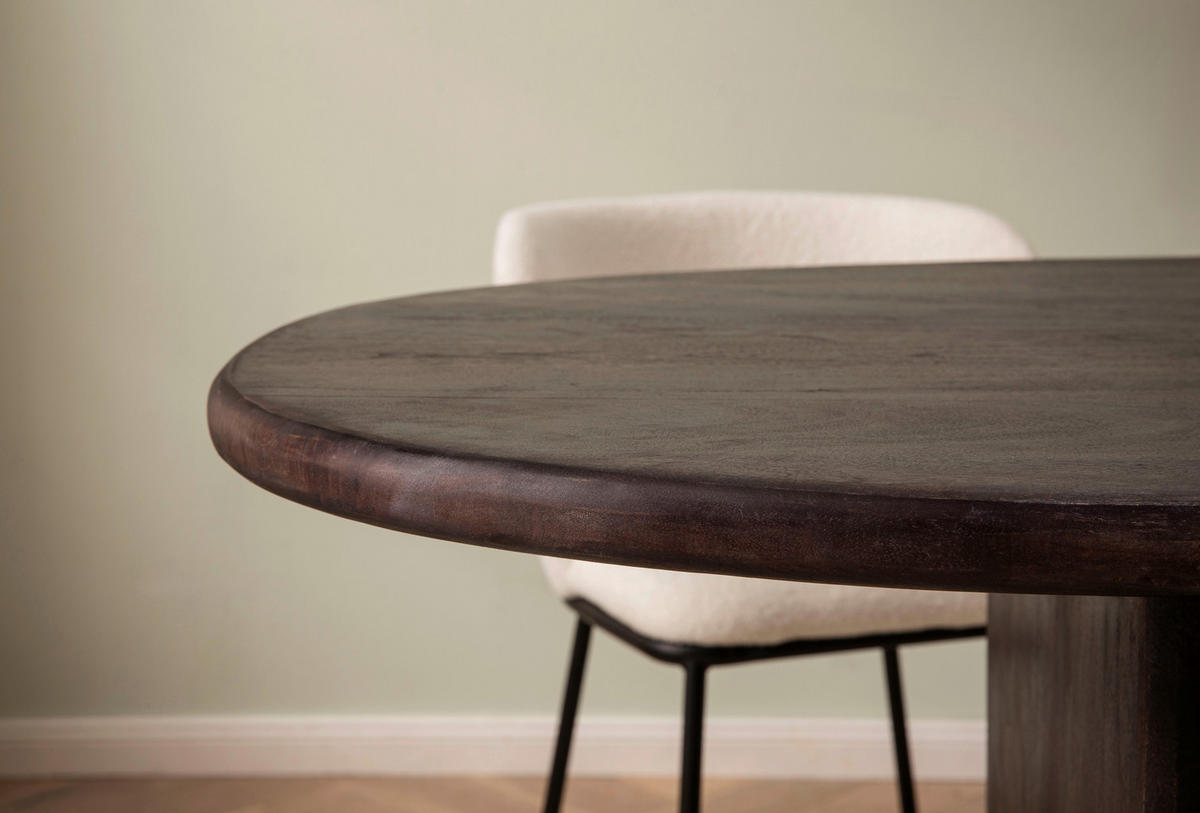 ESSTISCH in Holz 180/90/75 cm  - Dunkelbraun, Design, Holz (180/90/75cm) - MID.YOU