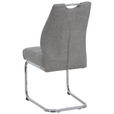 SCHWINGSTUHL in Eisen Cord - Chromfarben/Braun, Design, Textil/Metall (46/96/61.5cm) - Carryhome