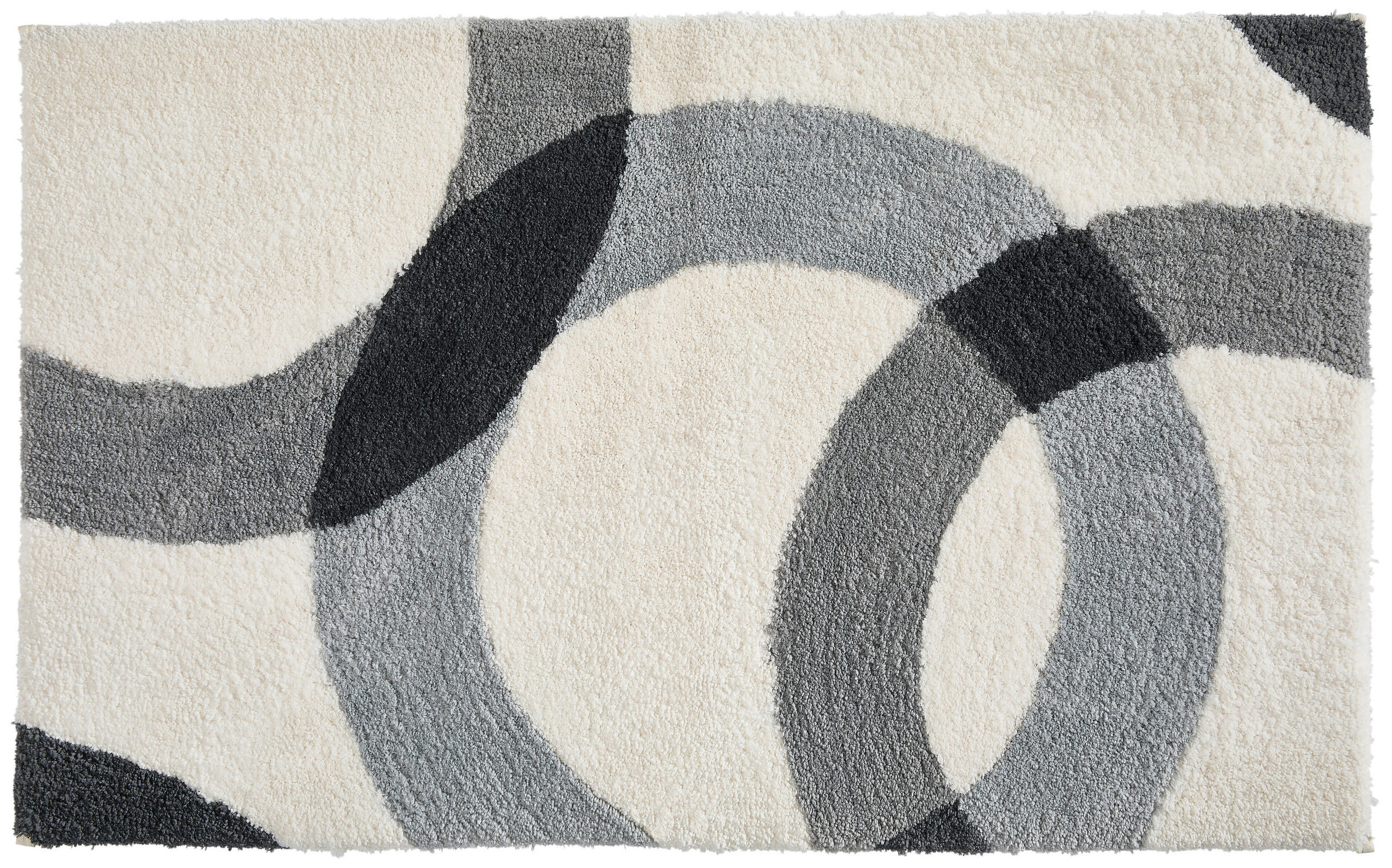 BADEMATTE Grau 60/100 cm  - Grau, Basics, Kunststoff/Textil (60/100cm) - Esposa
