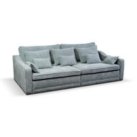BIGSOFA Grün  - Grün, MODERN, Textil (276/71-92/137cm)