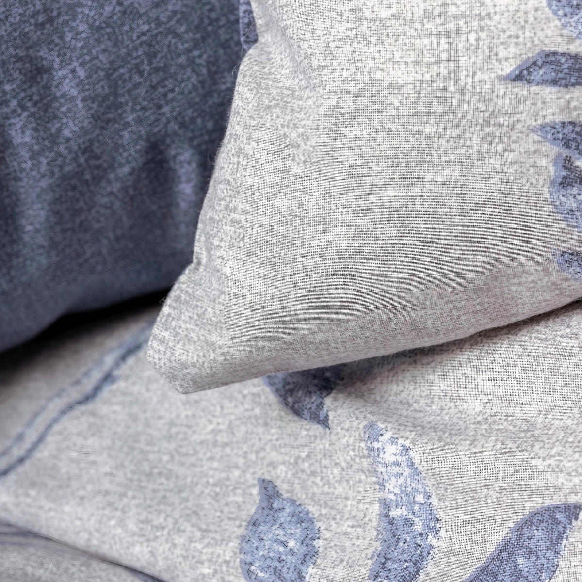 BETTWÄSCHE 155/220 cm  - Multicolor/Hellgrau, Basics, Textil (155/220cm)