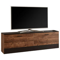 HÄNGEELEMENT Bastian Eichefarben, Dunkelgrau  - Eichefarben/Dunkelgrau, KONVENTIONELL, Holzwerkstoff/Metall (150/48/37cm) - Cantus