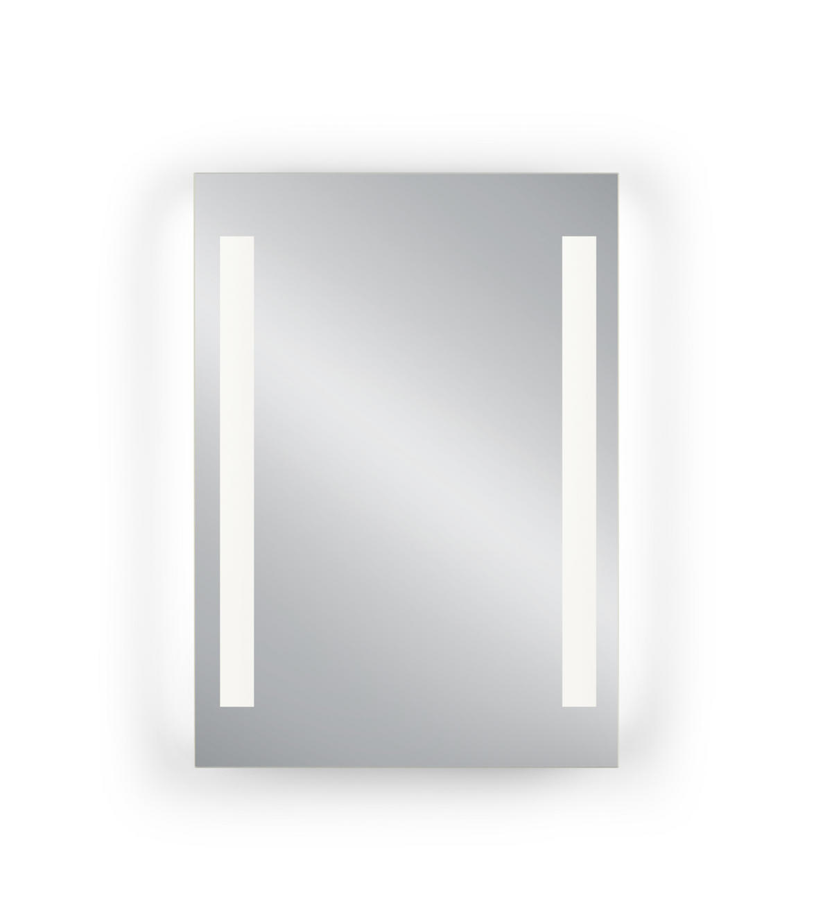BADEZIMMERSPIEGEL 50/70/3,5 cm  - Basics, Glas (50/70/3,5cm)