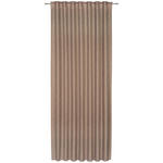 FERTIGVORHANG blickdicht  - Nussbaumfarben, Basics, Textil (140/245cm) - Esposa