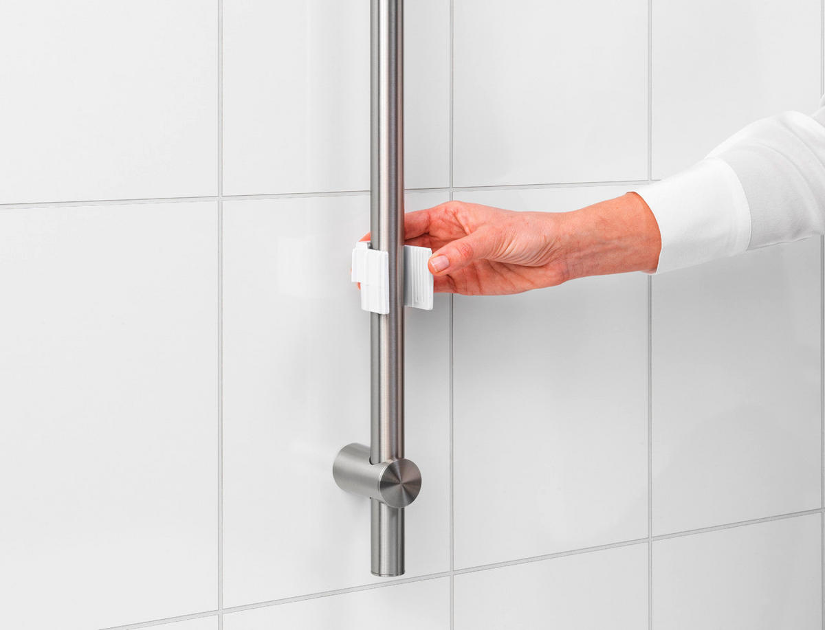KORPA ZA TUŠ KABINU  plastika  - bela, Osnovno, plastika (13,3/7,5/24,4cm) - Brabantia