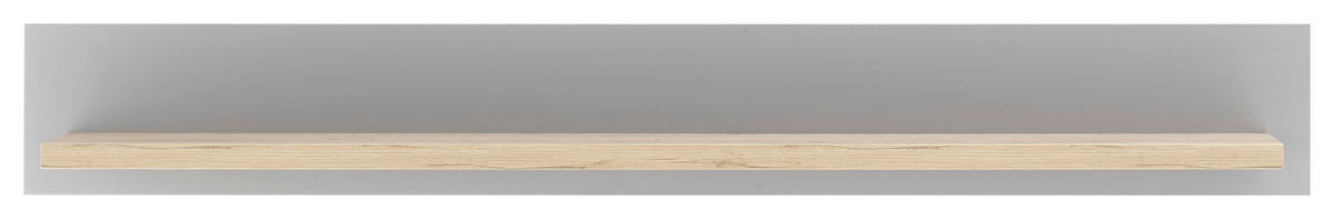 WANDBOARD Eichefarben, Hellgrau  - Eichefarben/Hellgrau, Design, Holzwerkstoff (150/20/19cm) - MID.YOU