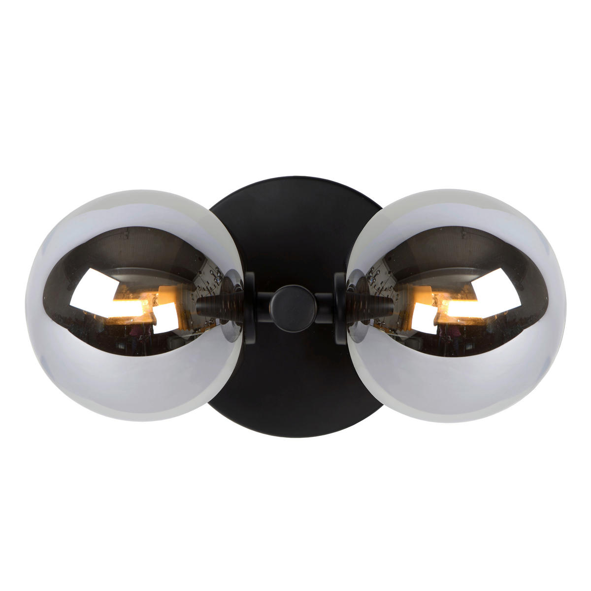 WANDLEUCHTE 12/15/22 cm   - Schwarz, Design, Glas (12/15/22cm) - Lucide