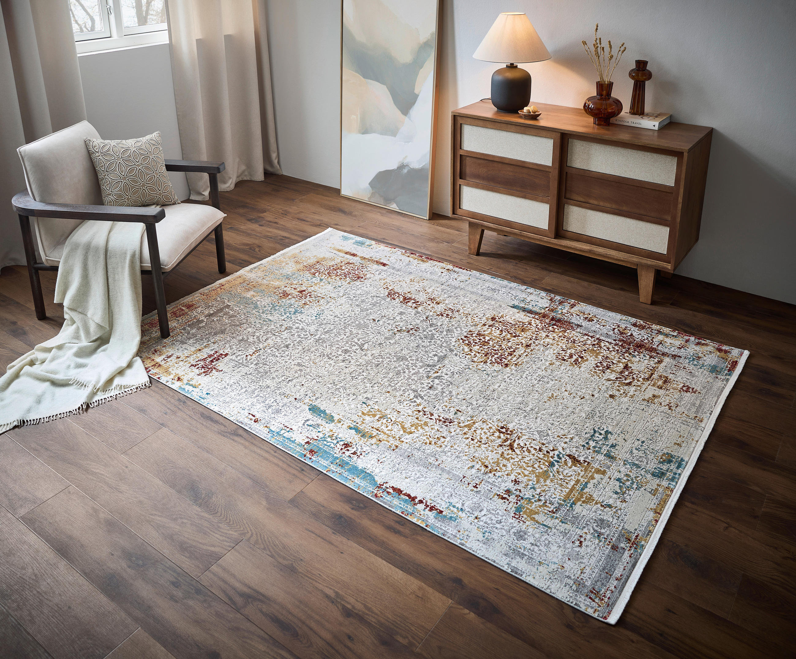 WEBTEPPICH 80/150 cm Opera Multicolor  - Multicolor, Design, Textil (80/150cm) - Musterring