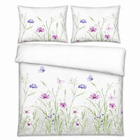 Lenjerie De Pat Cu Două Fețe 220/200 cm  - lila, textil (220/200cm) - Esposa