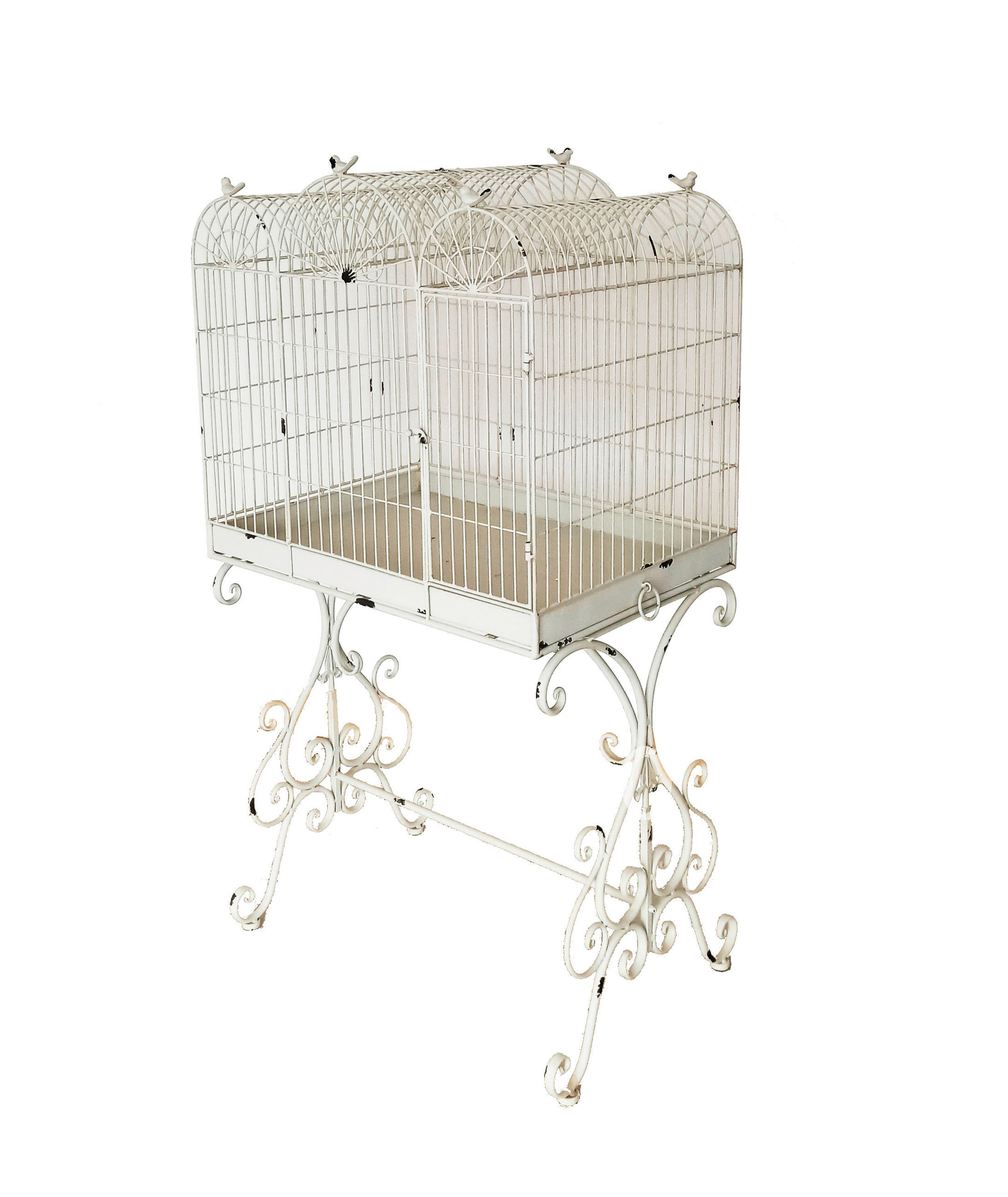 ETAJERĂ PENTRU EXTERIOR - maro/verde, Lifestyle, metal (71/133/52cm)
