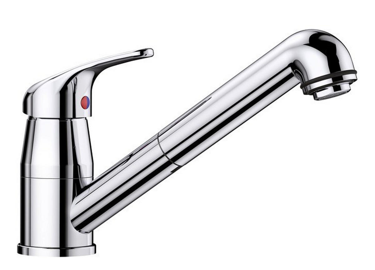 KÜCHENARMATUR 517731  - Chromfarben, Basics, Metall (5,6/16/26,3cm) - Blanco