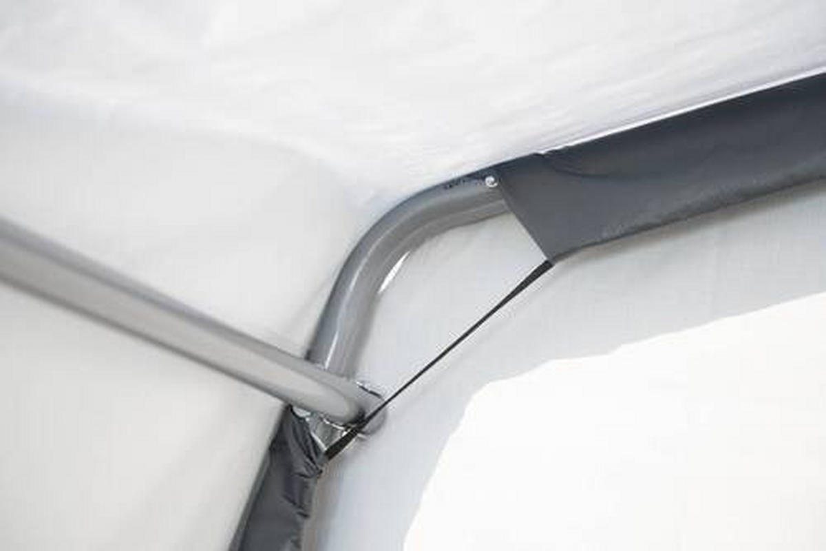 ZELTGARAGE 300/240/610 cm  - Grau, Basics, Kunststoff (300/240/610cm) - Ambia Garden