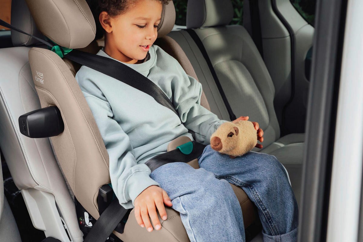 KINDERAUTOSITZ SAFEFIX  - Schwarz, Basics, Kunststoff/Textil (44/69-83/48cm) - Britax Römer