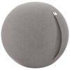 SITZBALL Plüsch  - Hellgrau, Design, Textil (60/60/60cm) - Stylife