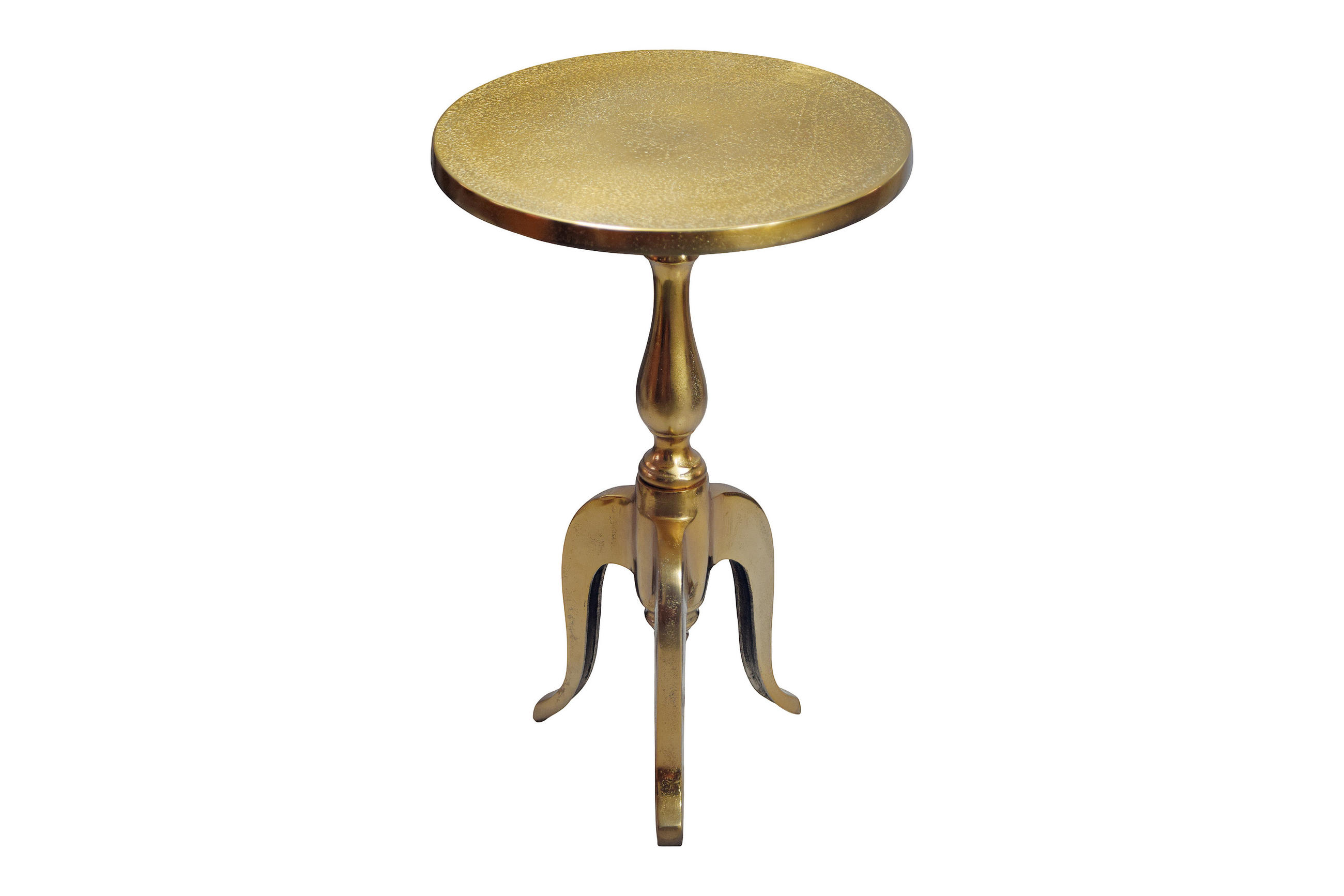 KISASZTAL fém 35/35/55 cm   - aranyszínű, Design, fém (35/35/55cm) - MID.YOU