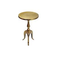 KISASZTAL fém 35/35/55 cm   - aranyszínű, Design, fém (35/35/55cm) - MID.YOU