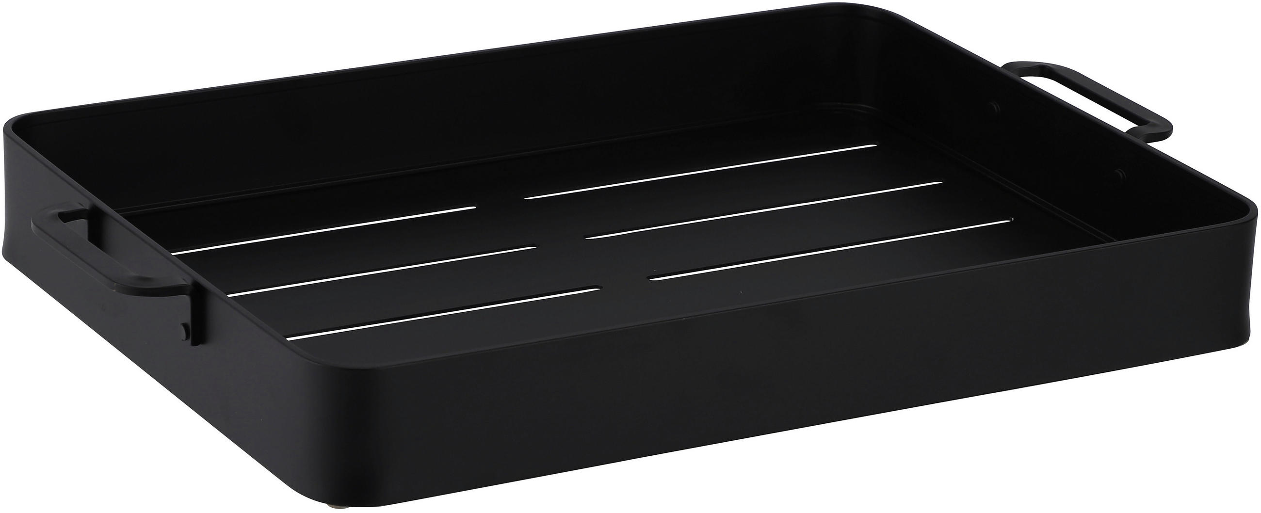 TABLETT Metall  - Schwarz, Design, Metall (45,7/30/5cm) - Homeware Profession.