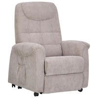 FERNSEHSESSEL in Chenille, Flachgewebe Grau  - Schwarz/Grau, KONVENTIONELL, Kunststoff/Textil (83/113/92cm) - Xora