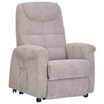 FERNSEHSESSEL in Chenille, Flachgewebe Grau  - Schwarz/Grau, KONVENTIONELL, Kunststoff/Textil (83/113/92cm) - Xora