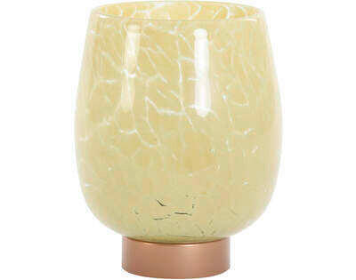 LED-TISCHLEUCHTE - Braun/Kupferfarben, Basics, Glas (15/19/15cm) - Light & Living