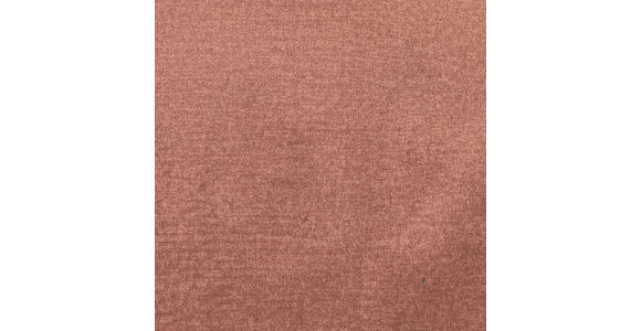 ECKSOFA Orange Samt - Schwarz/Orange, Design, Textil/Metall (241/200cm) - Carryhome