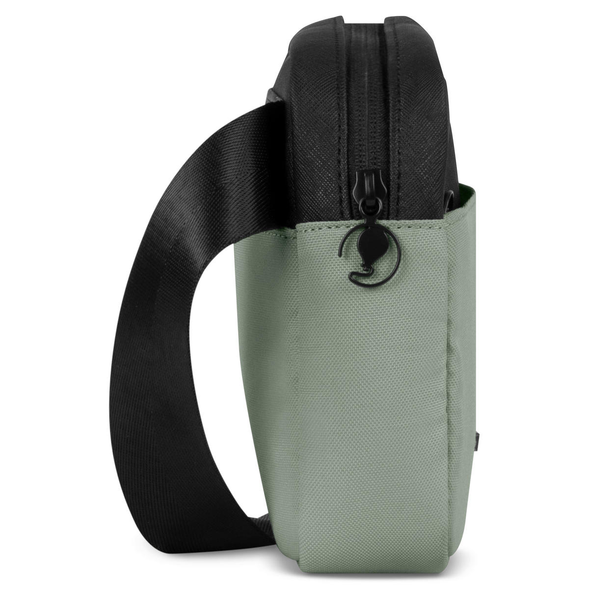 SCHULTERTASCHE - Pastellgrün, Basics, Textil (6/22,5/15cm) - ABC Design