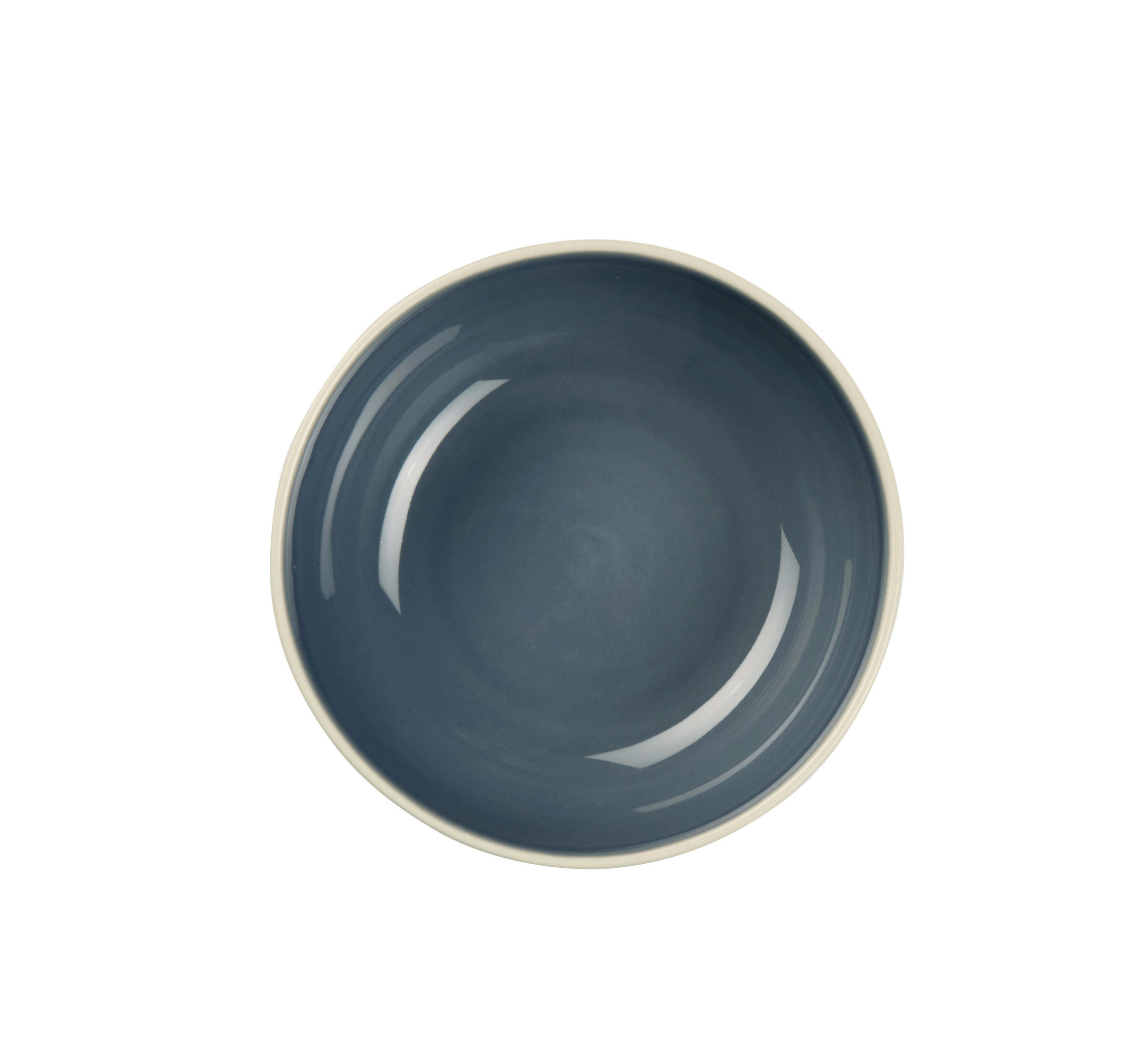 SCHALE semana   - Graublau, Basics, Keramik (15/5cm) - ASA