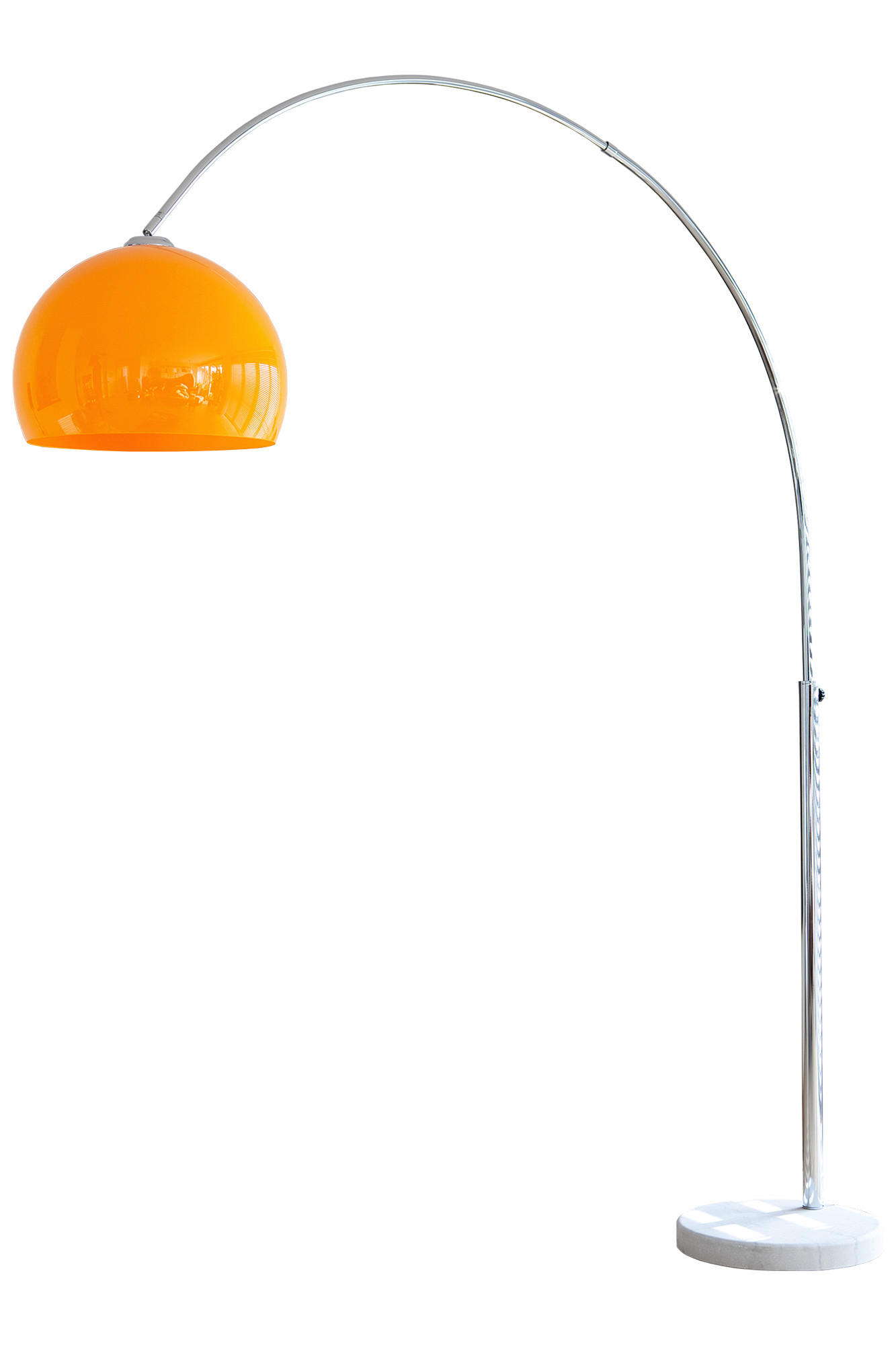 P & B STOJACÍ OBLOUKOVÉ SVÍTIDLO, 155/208/40 cm