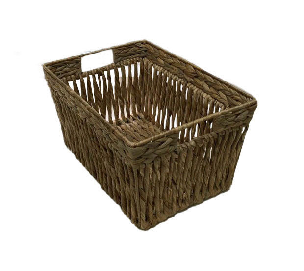 REGALKORB 35/25/18 cm  - Naturfarben, Basics, Naturmaterialien/Metall (35/25/18cm) - Landscape